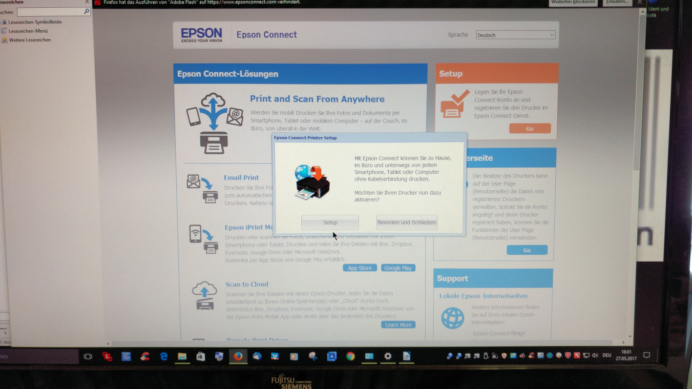 Epson WorkForce Pro WF-4740DTWF - Epson Connect