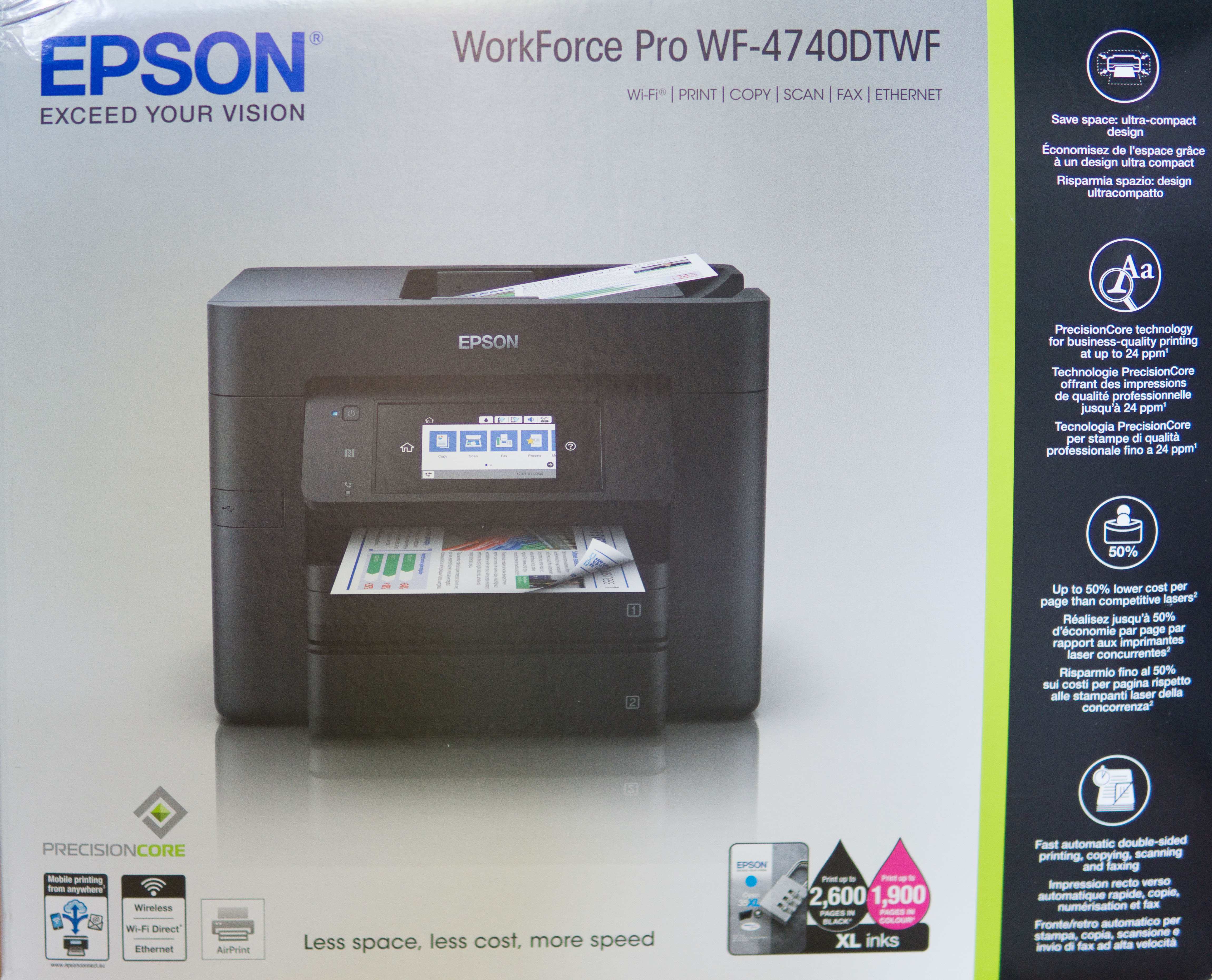 Epson WorkForce Pro WF-4740DTWF - Verpackung